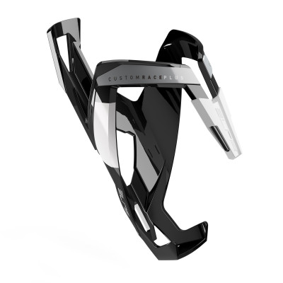košík láhve ELITE CUSTOM RACE PLUS, černo-bílý