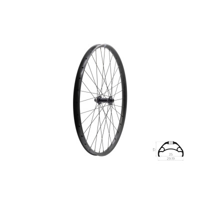 Zapletené kolo přední KLS ASESINO 25 DSC F, 28/29", black