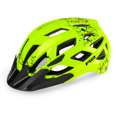 CYKLISTICKÁ HELMA R2 LUMEN JUNIOR ATH20B yellow S