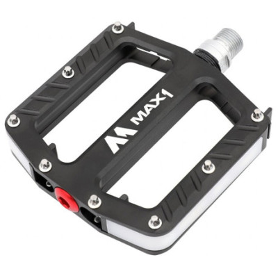 pedály MAX1 Lazer platformové s doplňkovým LED osvětlením